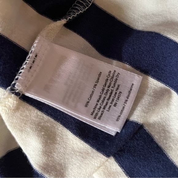 Vineyard Vines Dress Blue White Striped - Picture 5 of 6